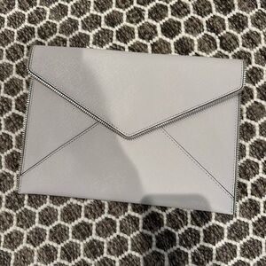 Rebecca Minkoff Textured Gray Clutch
